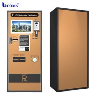 Awto Dalu Terfynellau Talu'r Orsaf Gyflogau Offer Parcio Kiosk Talu Awtomatig