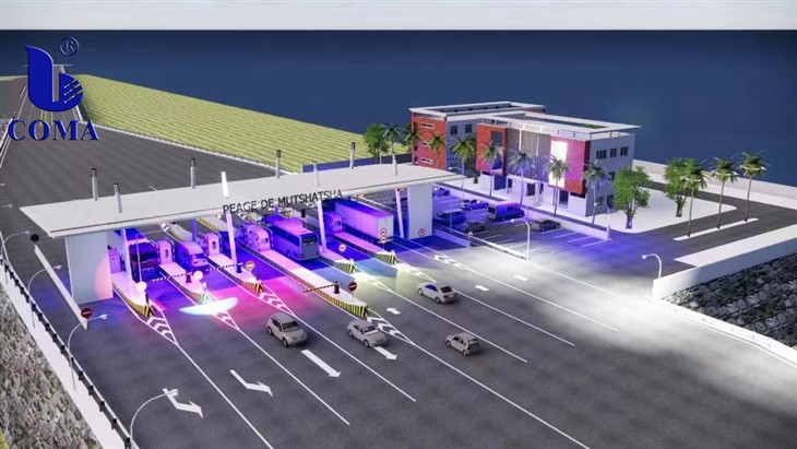 System Rheoli Toll Plaza System Casglu Tollau Parcio
